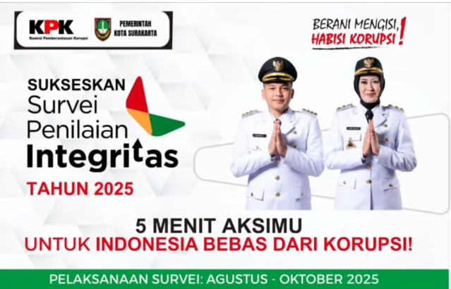 Ayo Sukseskan Survei Penilaian Integritas (SPI) 2025